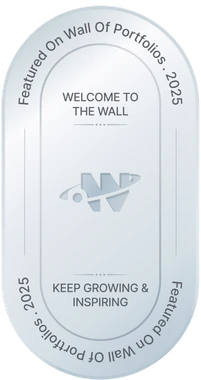 Featured on Wall of Portfolios, 2025