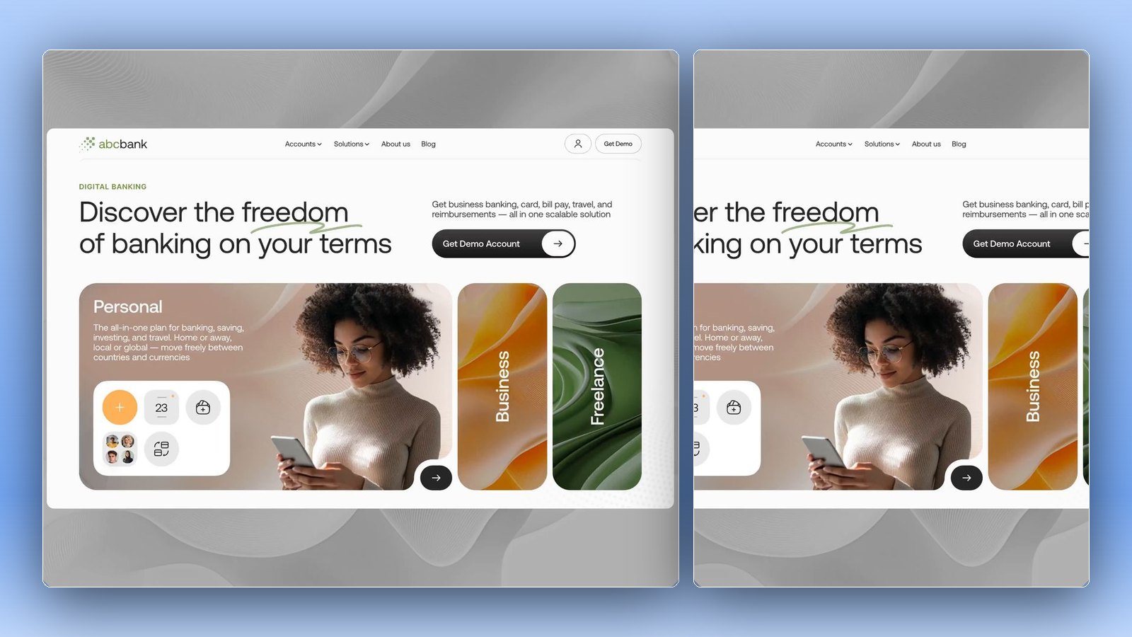 abcbank: detalii de design