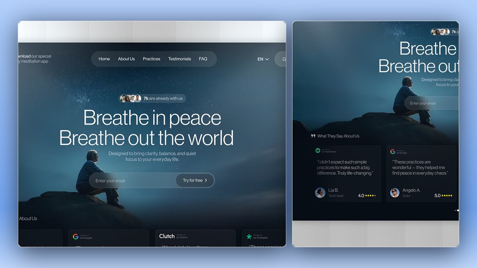 Breathe: detalii de design