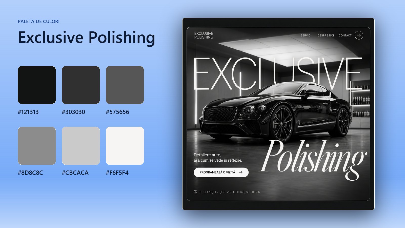 Exclusive Polishing: paleta de culori