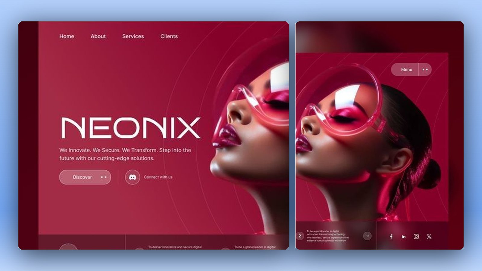 Neonix: detalii de design