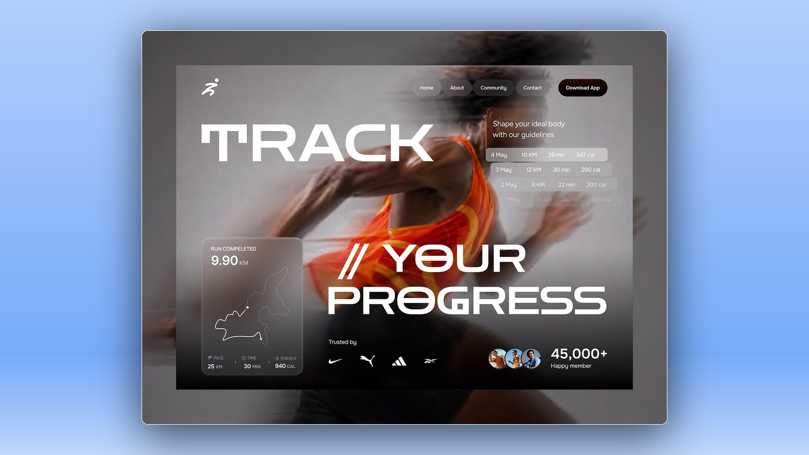 Track: prima pagină